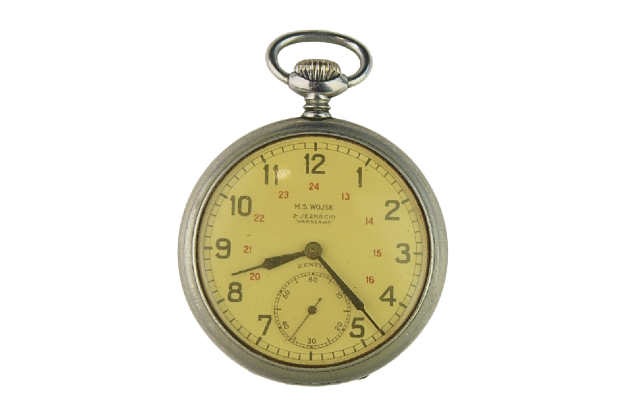 II RP Zegarek kieszonkowy M.S. WOJSK Z.Jeznacki Warszawa 