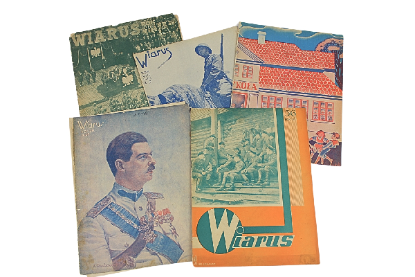 II RP Zestaw Czasopism "Wiarus"
