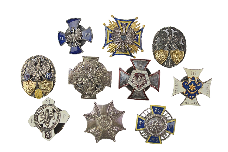 Zestaw Kopii Odznak II RP