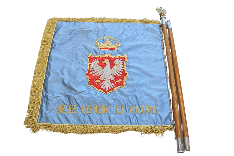 III RP Sztandar Organizacji Polska Liga Monarchistyczna