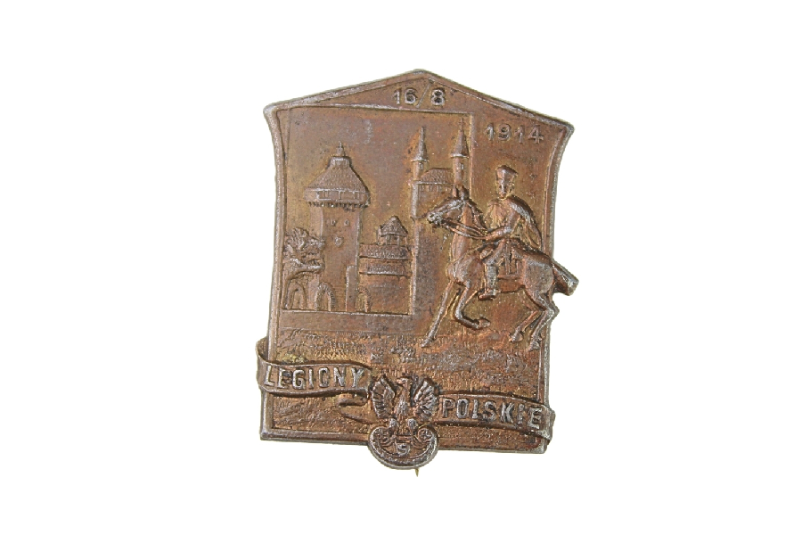 Odznaka patriotyczna Legiony Polskie 18.08.1914 Wiedeń