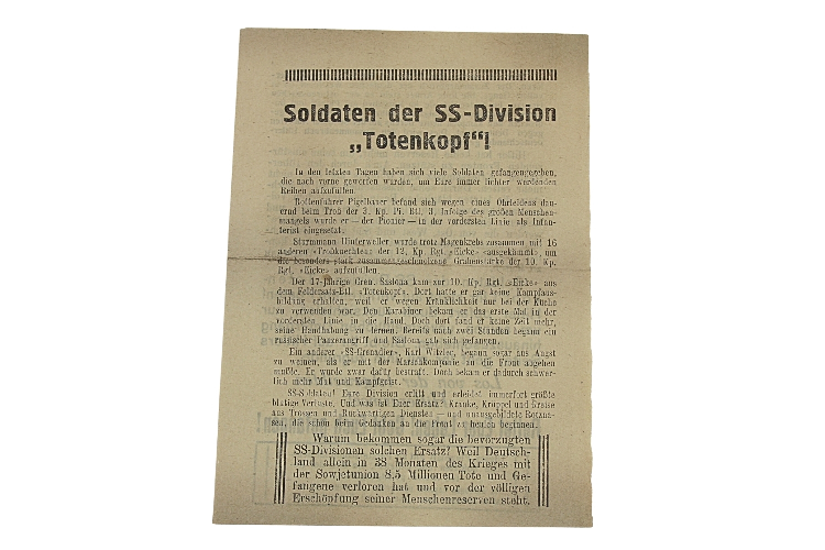 ODEZWA SS „TOTENKOPF”