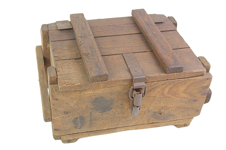 II RP Skrzynia na amunicję Pistoletową 1939 Rzadkość