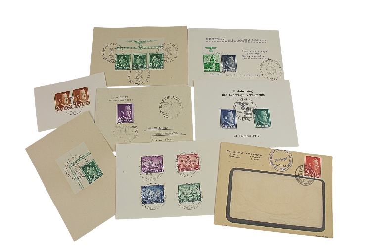 ZESTAW Znaczków GENERALNE GUBERNATORSTWO