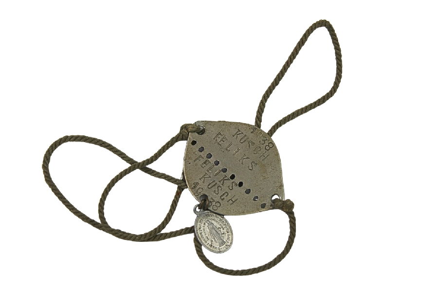 NIEŚMIERTELNIK SBSK FELIKS KUSCH z medalikiem