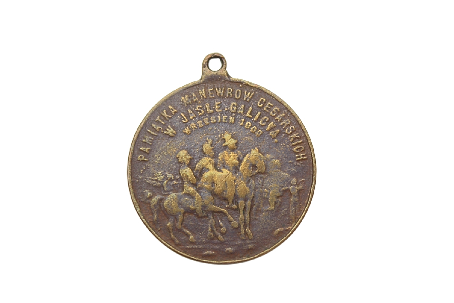 Medal Manewry Cesarskie w Jaśle - Galicja wrzesień 1900