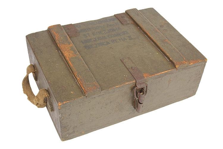 II RP Skrzynka na granaty obronne i zaczepne wz.33 1938 Fort Bema 