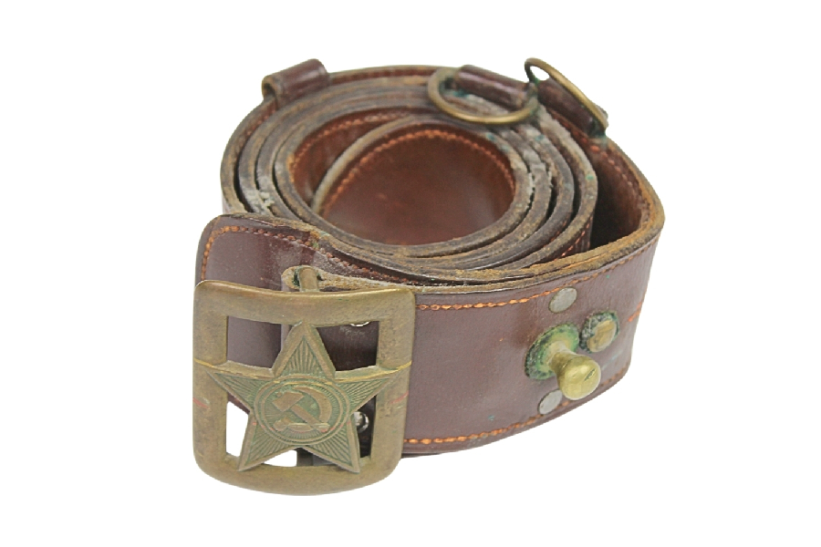 Sowiecki pas oficerski NKWD wz. 1935 wraz z klamrą