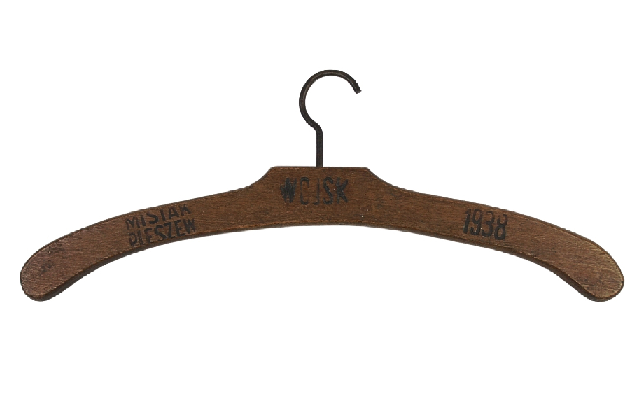 II RP Wieszak koszarowy Misiak Pleszew 1938