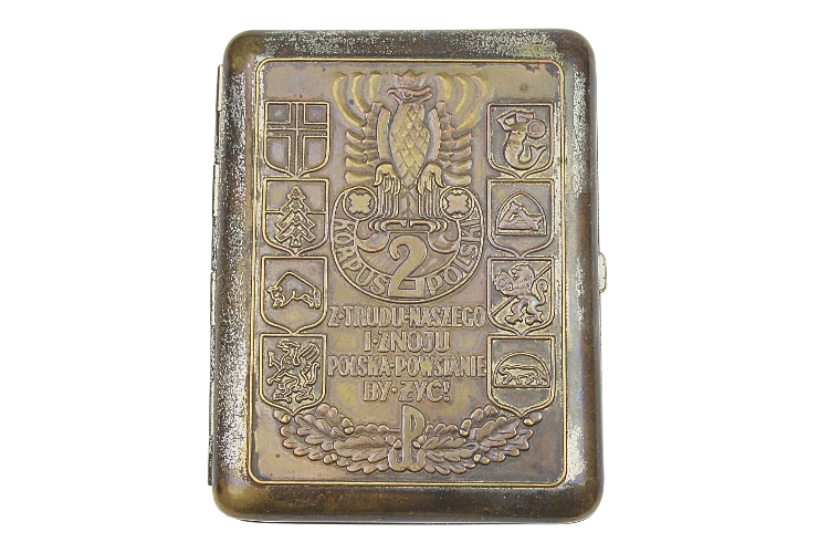 PSZnZ PAPIEROŚNICA PAMIĄTKOWA 2 KORPUS POLSKI