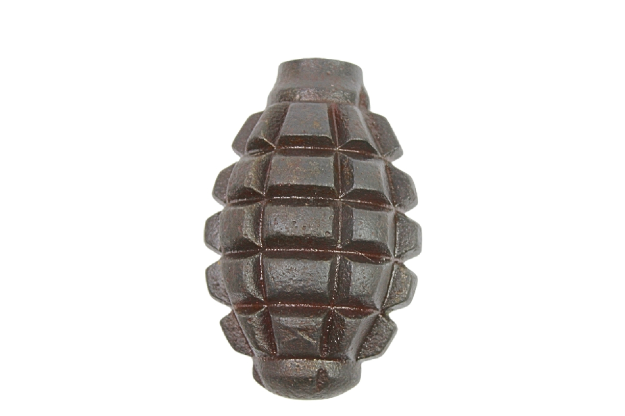 II RP Granat obronny wz.33 Klimek skorupa dekoracjna