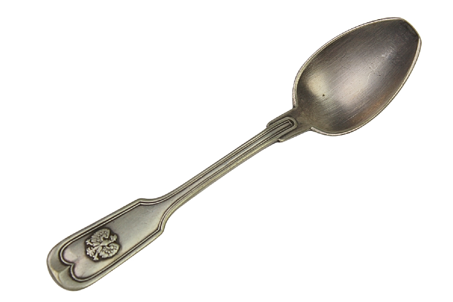 II RP ŁYŻECZKA Z NAŁOŻONYM ORŁEM WZ. 27