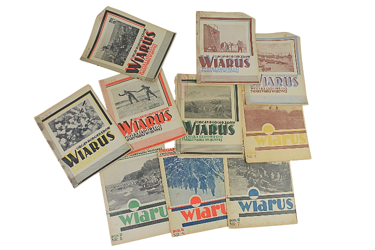 II RP Zestaw Czasopism "Wiarus"