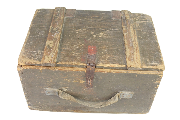 II RP SKRZYNIA na granaty obronne/zaczepne wz.33 PIEKARSKI 1937