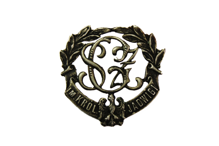 II RP Odznaka Szkoła Królowej Jadwigi 