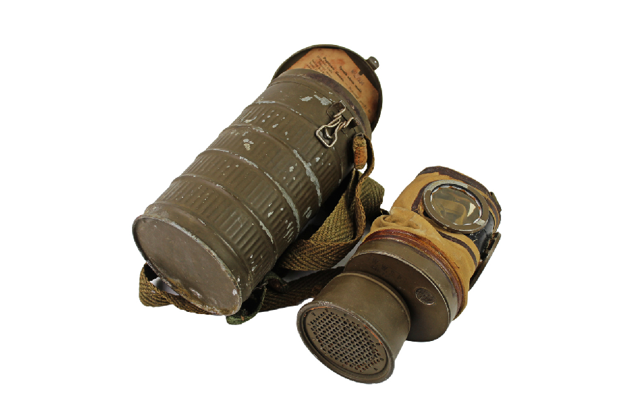 II RP Maska RSC wz.24 z puszką 1934