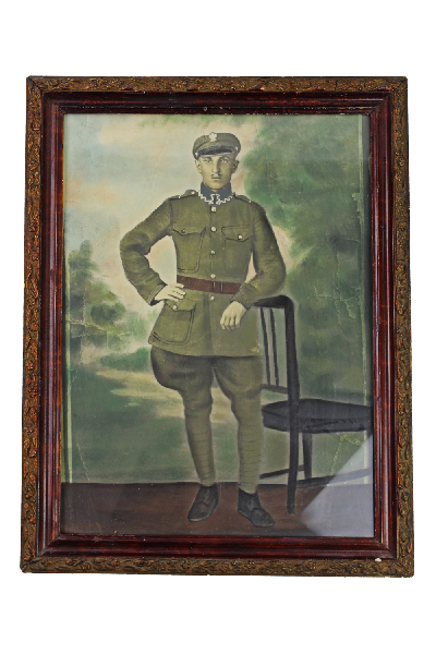 Żołnierz w atelier 