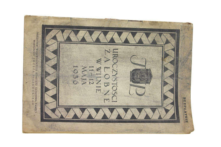 Józef Piłsudski Uroczystości Żałobne w Wilnie 11-12 Maja 1936