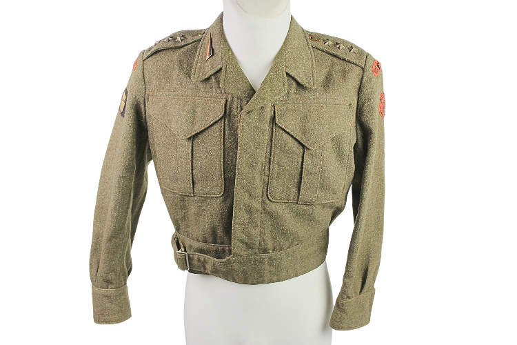 PSZnZ BLUZA BATTLEDRESS P37 KAPITANA II KORPUSU POLSKIEGO