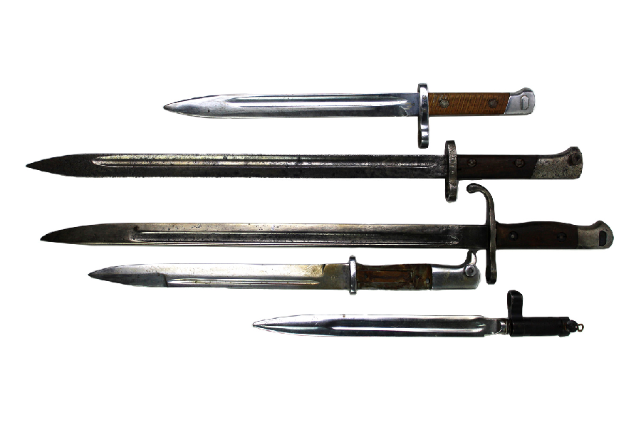 Zestaw bagnetów zagranicznych