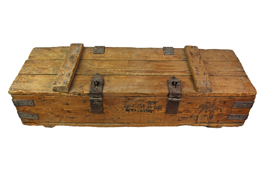 Skrzynia sowiecka na amunicje artyleryjską RKAA 1944