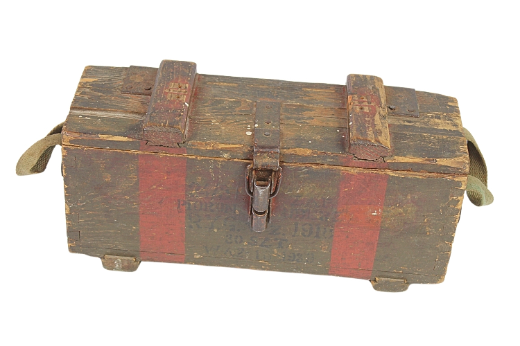 II RP Skrzynka na 30szt. zapalników R.Y.G. wz.1918 W.A.2 1939