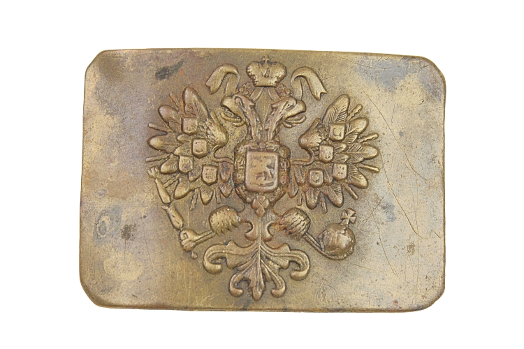 Klamra carska piechoty sygnowana