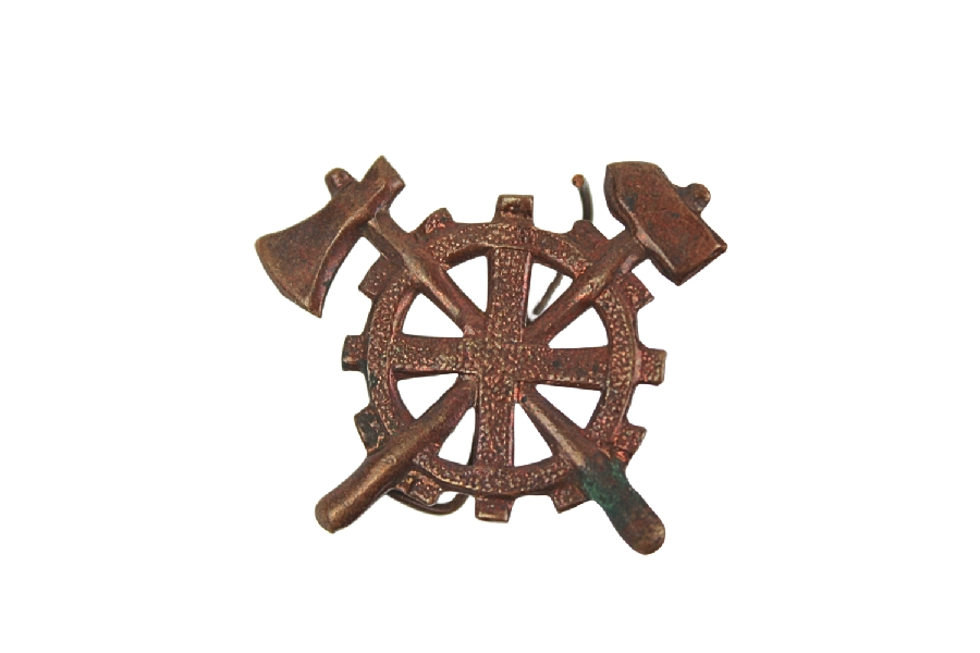 II RP Korpusówka odznaka Majstrów Wojskowych duża