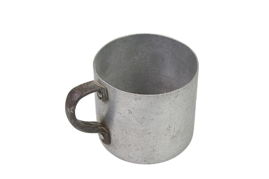 II RP ALUMINIOWY KUBEK ŚWIATOWIT MYSZKÓW