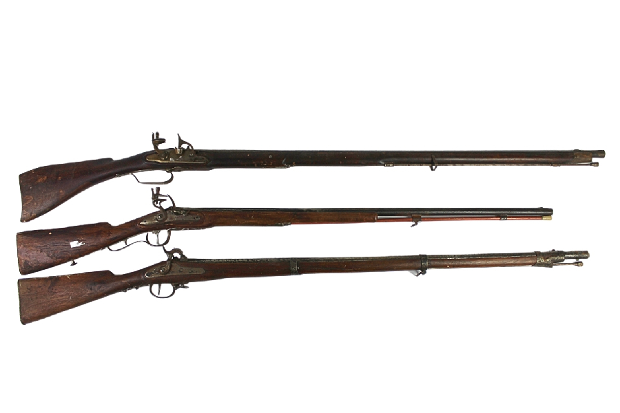 Zestaw karabinów czarnoprochowych 