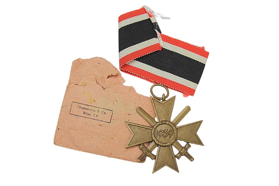 NIEMCY KRZYŻ KVK II KLASY Z MIECZAMI