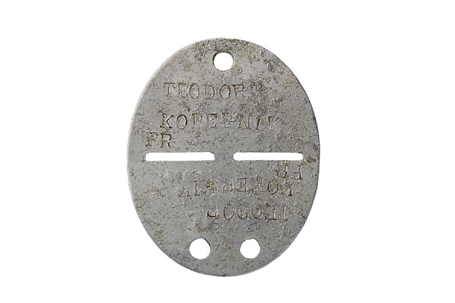 II RP Polski nieśmiertelnik/ Znak tożsamości wz.31 Równe 1904