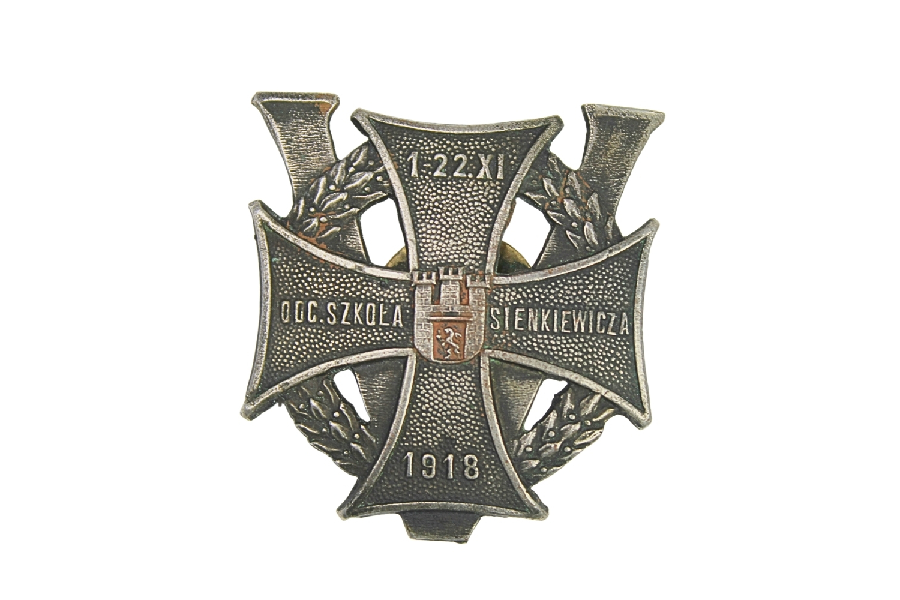 II RP ODZNAKA V ODCINEK OBRONY LWOWA E.M. Unger Lwów