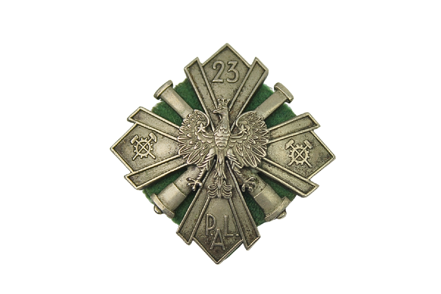 Odznaka 23 Pułk Artylerii Lekkiej Grabski 