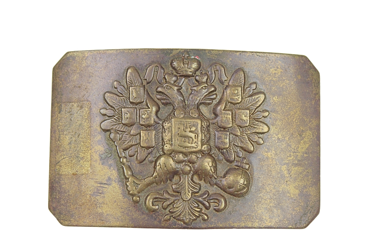 Klamra carska piechoty sygnowana