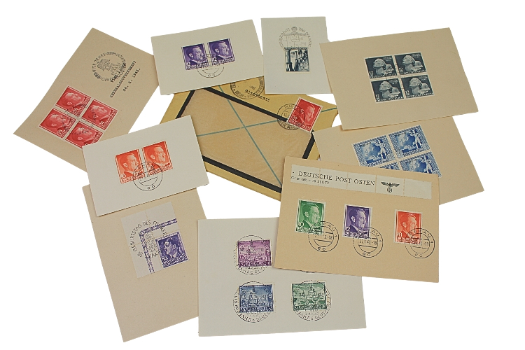 ZESTAW ZNACZKÓW POCZTOWYCH GENERALNE GUUBERNATORSTWO