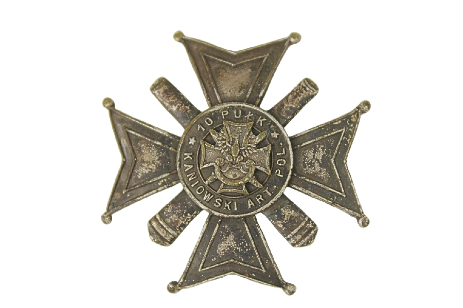 II RP ODZNAKA 10 KANIOWSKI PUŁK ARTYLERII LEKKIEJ