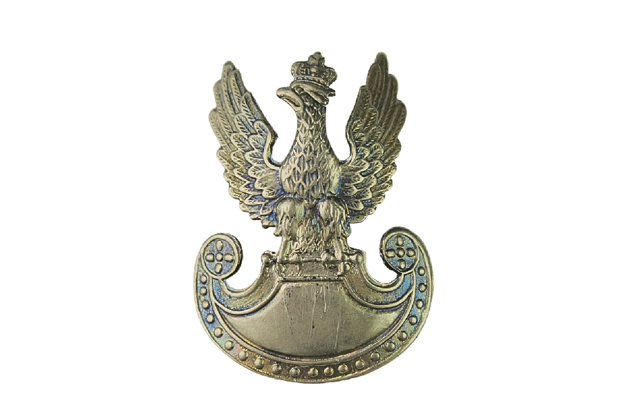 II RP Orzeł wz.19 Grabski Łódź Biały Metal