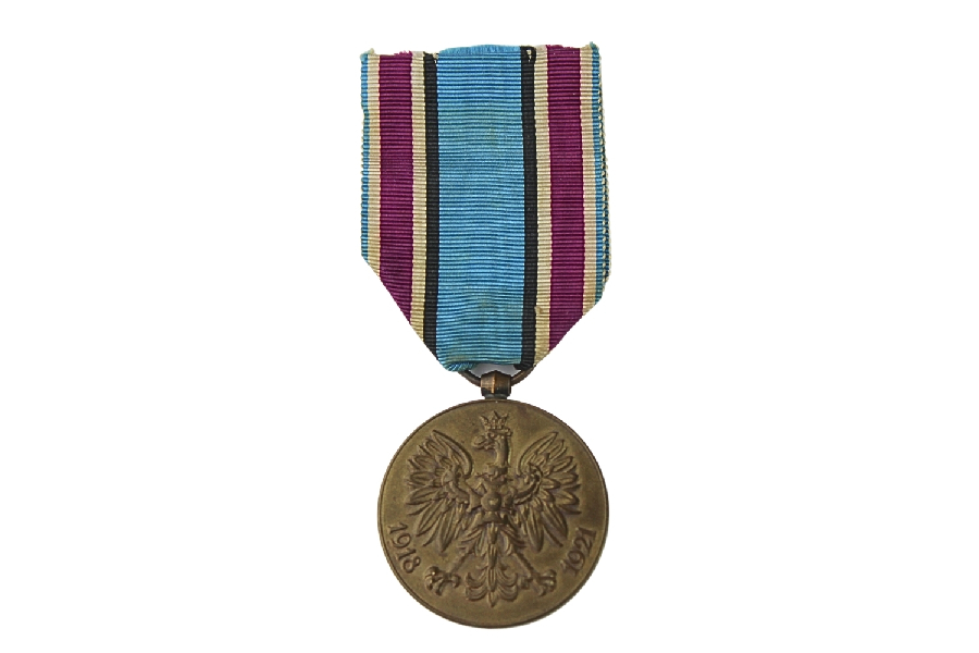 II RP Medal za wojnę 1918-1921 Francja Arthus Bertranda