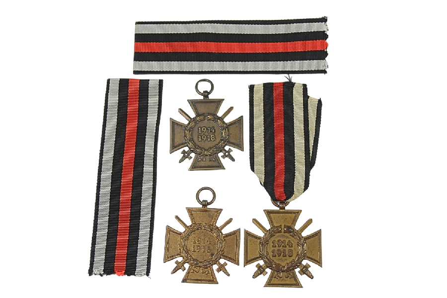 IEMCY ZESTAW 3 KRZYŻY WOJENNYCH 1914-1918 TZW. KRZYŻ HINDENBURGA