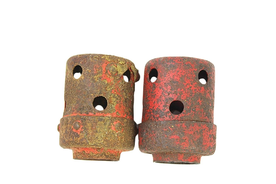 ZESTAW NIEMIECKICH TRZONKOWYCH GRANTÓW DYMNYCH ĆWICZEBNYCH M24 SKORUPY DEKORACYJNE