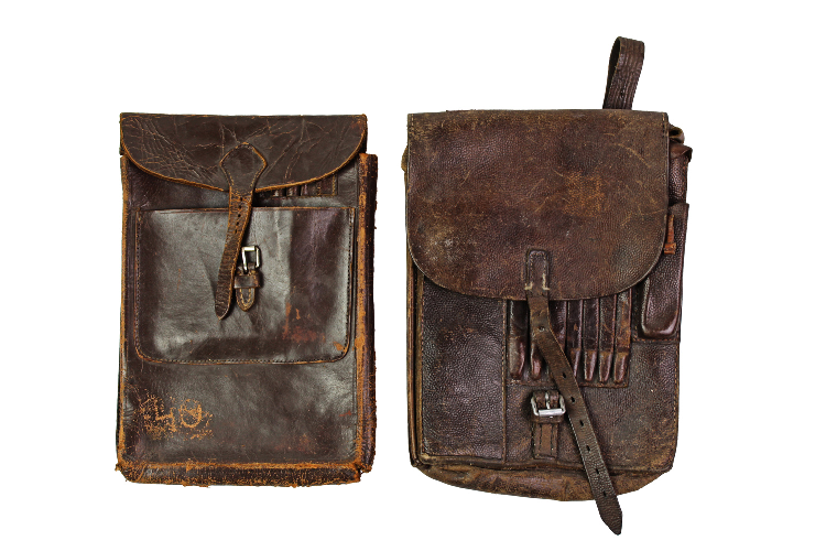 Zestaw militariów raportówki niemieckie