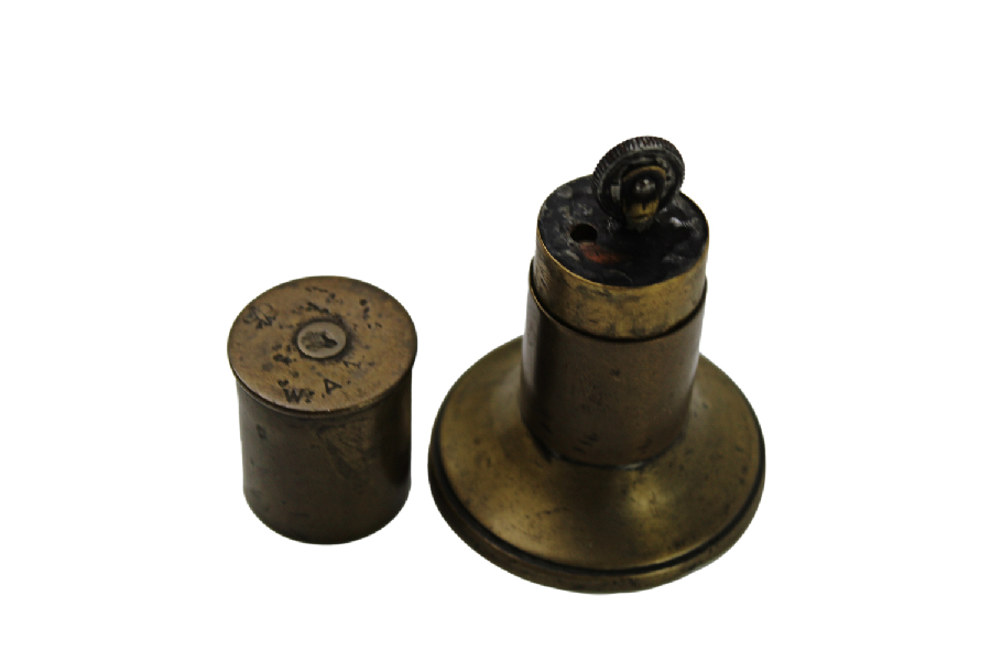 II RP Zapalniczka z łuski rakietnicy "Perkun" W.A.1. Sztuka okopowa 