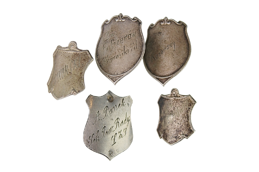 II RP 5 gwoździ sztandarowych