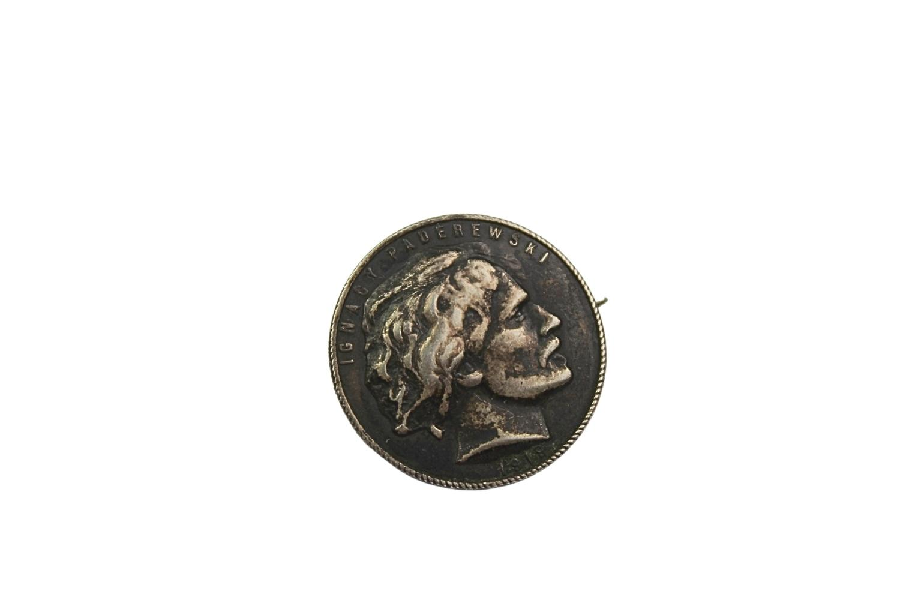 II RP Przypinka Ignacy Paderewski