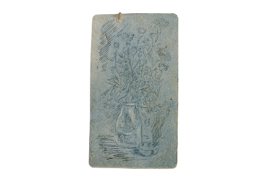 Matryca zdjęcia pocztówki pamiątka Oflag Woldenberg