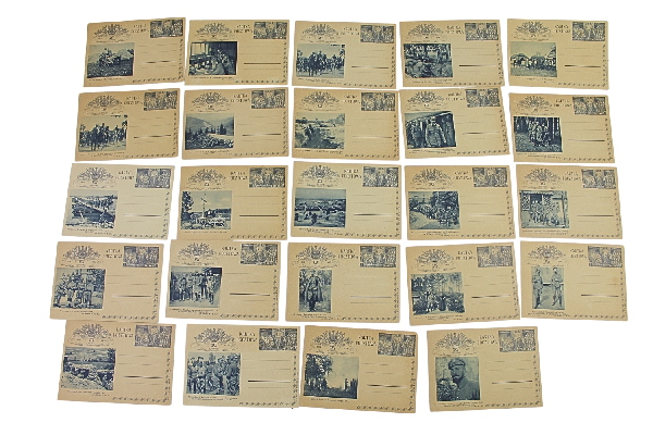 Zestaw pocztówek Legiony Polskie 1914 1939