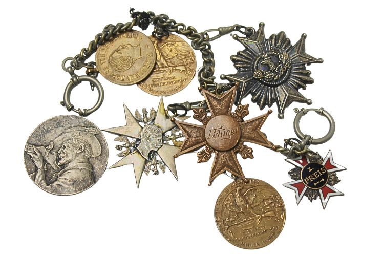 Zestaw medali bractwo kurkowe Niemcy