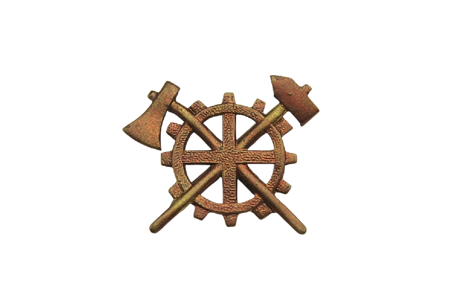 II RP Korpusówka odznaka Majstrów Wojskowych duża 