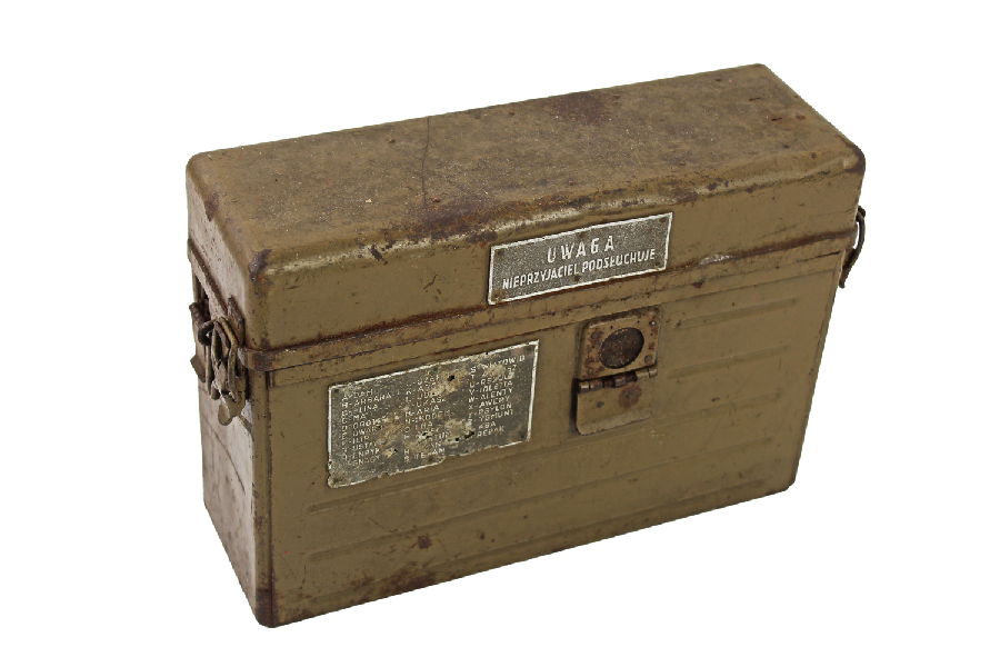 II RP Pudełko telefon polowy AP 36 1937